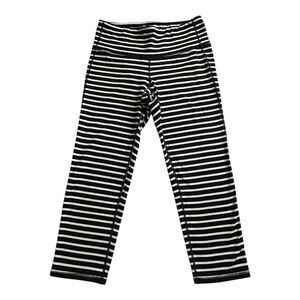 Athleta Leggings Womens‎ Small Workout Gym Stretch Lightweight Yoga Stripes